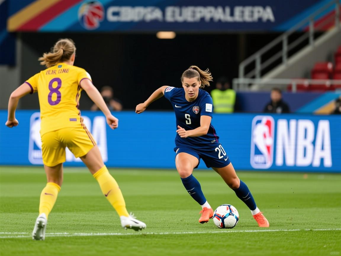 欧洲女足联赛开启，球员拼搏全力  第3张