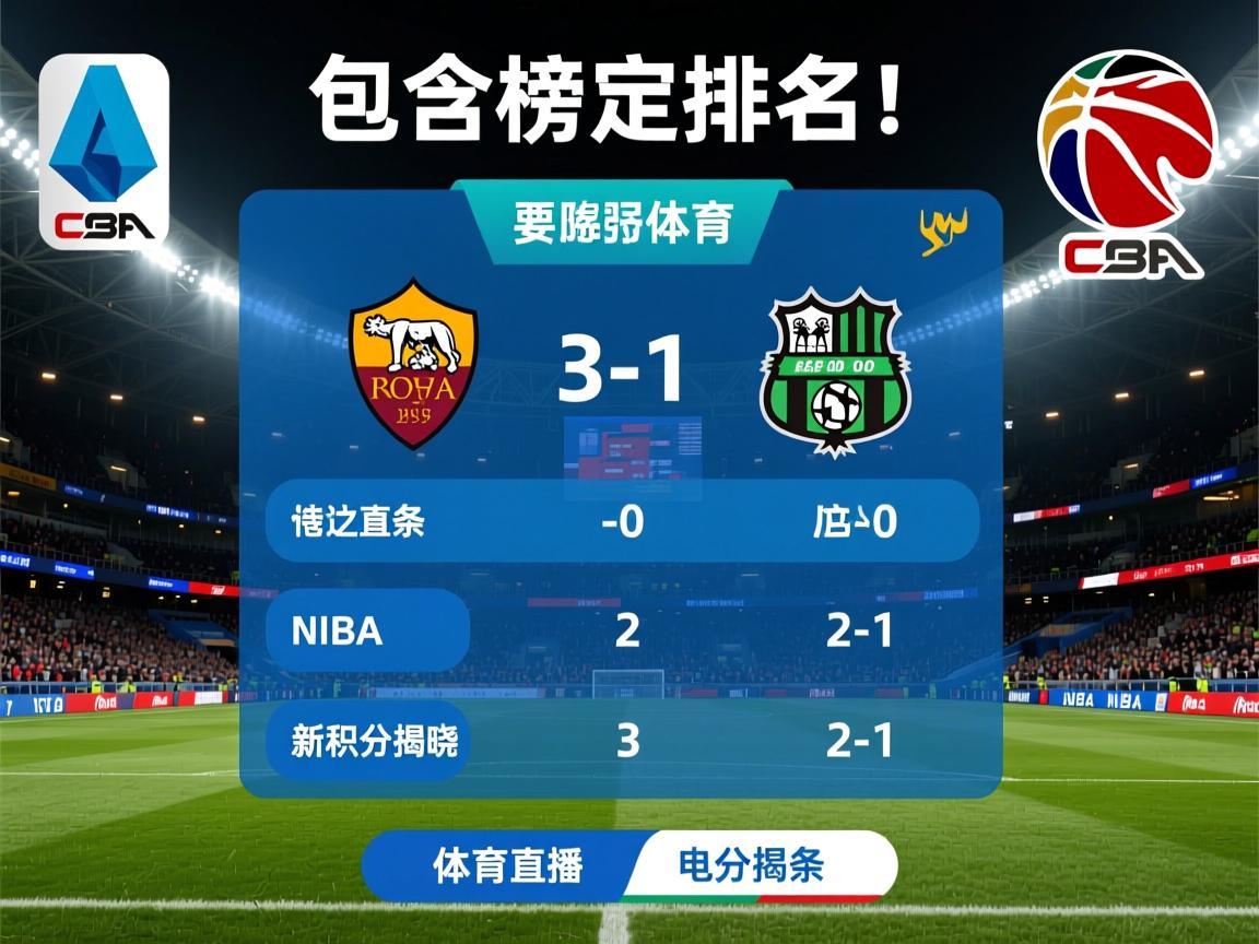 包含意甲赛果定排名!萨索洛3-1罗马2-0米兰2-1新积分榜揭晓的词条 第2张